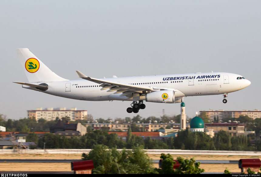Uzbekistan Airways To Launch Airbus A330 Flights from Tashkent