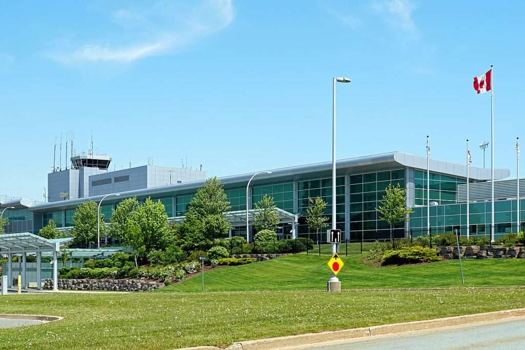 Exterior of Halifax Stanfield Airport