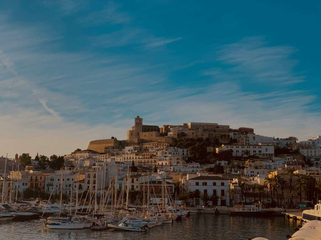 Ibiza viewed from the sea