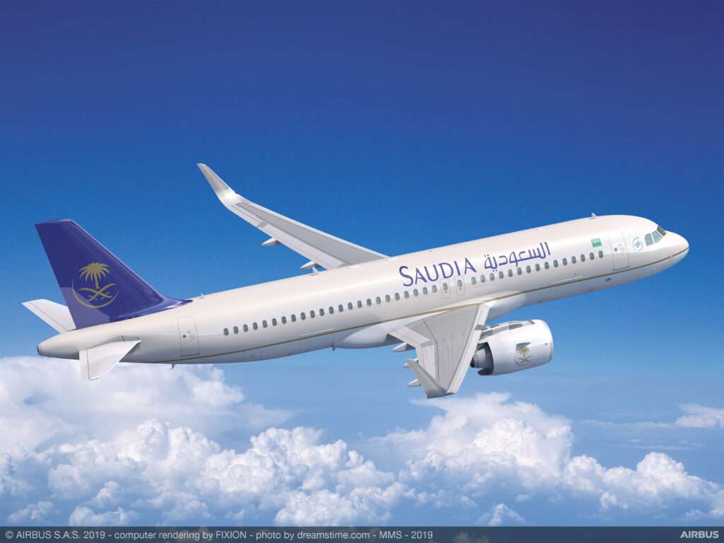 Saudia Group Orders 12 Airbus A320neos & 93 A321neos