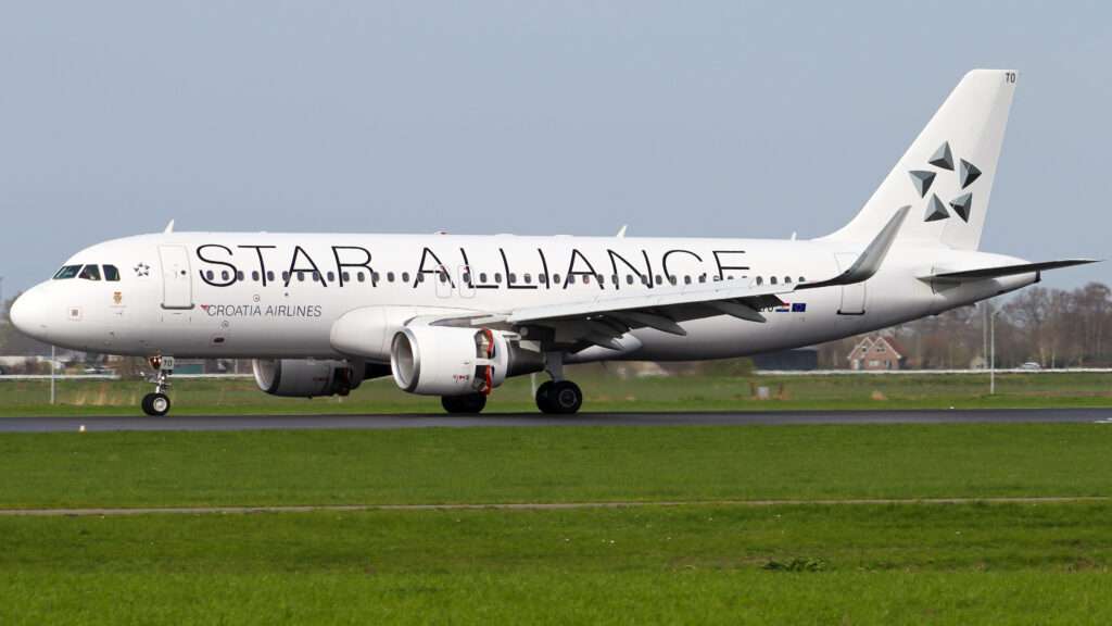 Croatia A320 Star Alliance