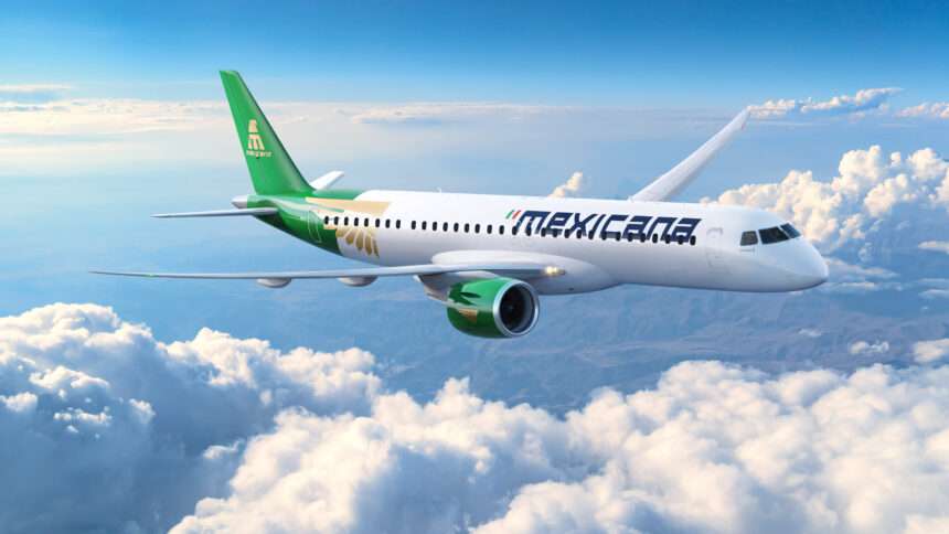 Earlier today, it has been revealed that Mexicana de Aviación has placed an order for 10 Embraer E190-E2s and 10 E195-E2s.