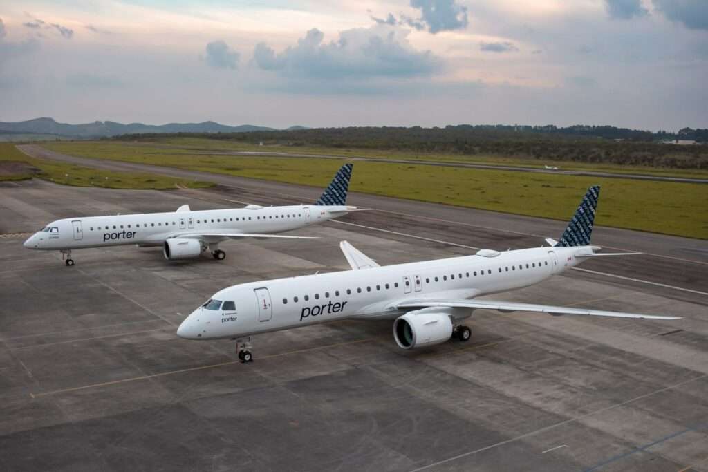 Porter Airlines will utilise their Embraer E195-E2 aircraft on flights to Florida from Montreal, Halifax, Toronto & Ottawa
