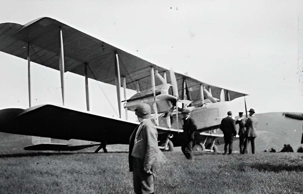 Alcock and Brown's Vickers Vimy.