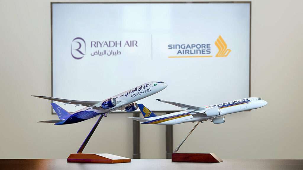 At the IATA AGM in Dubai this week, Riyadh Air and Singapore Airlines signed a MoU to establish a commercial partnership. 