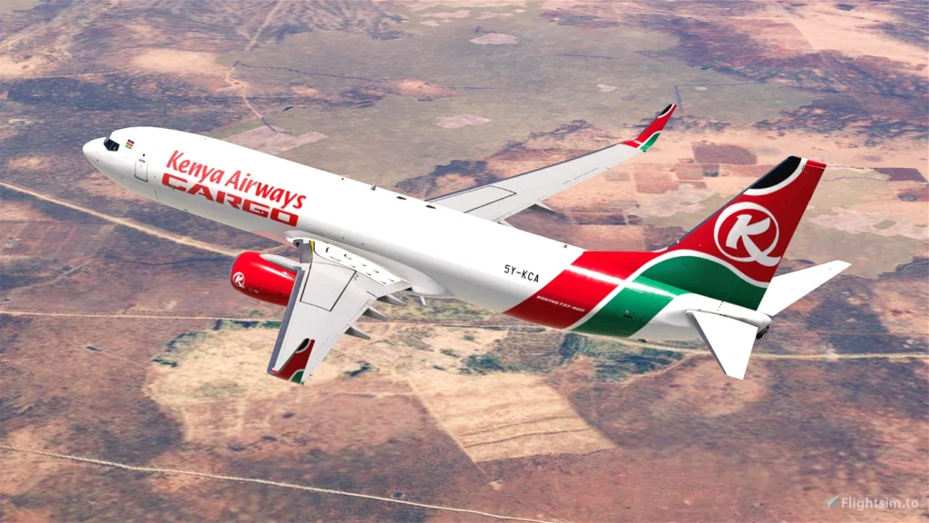 Earlier today, a Kenya Airways Cargo flight between Sharjah and Nairobi suffered tyre damage, which disabled the aircraft on arrival.