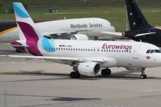 Earlier today, a Eurowings flight bound for Manchester with EUROS 2024 fans onboard made an emergency landing in Berlin.