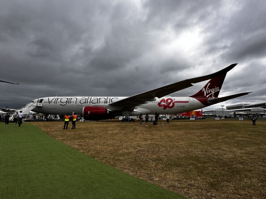 During the Farnborough Air Show 2024, AviationSource got the opportunity to take a look inside the Virgin Atlantic Airbus A330neo.
