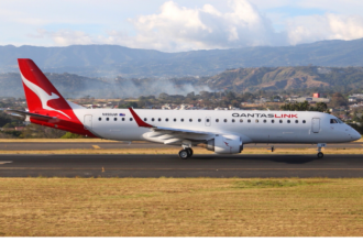 In the last few moments, Qantas flight QF1871 from Townsville to Brisbane has declared an emergency.